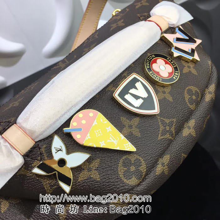 路易威登LV頂級原單M43644Louis Vuitton Paris彩色腰包 可單肩背挎或斜挎 YDH1417